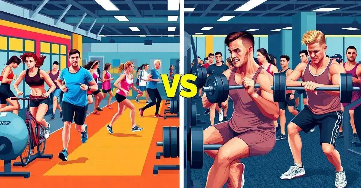 Exercícios Aeróbicos vs Musculação: Qual Queima Mais Calorias?