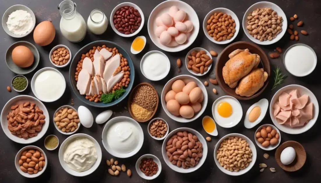 Alimentos ricos em proteína: as melhores opções