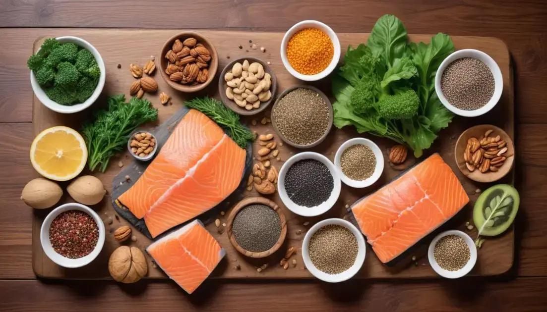 Fontes naturais de Omega 3